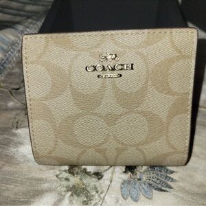 NIB Coach Tan Signature Wallet